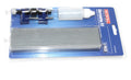 Faithfull 3pc Tool Sharpening Kit including oilstone, honing guide, and sharpening oil for optimal performance.