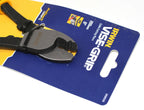 Irwin Vise-Grip 8" Cable Cutting Pliers on packaging with bold design and high-quality steel for durability.