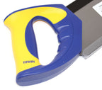Irwin Jack 10" Tenon Saw handle showing ergonomic design and grip for ease of use.