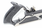 Stanley Duplex Rebate Plane No 078 — close-up of textured finish black metal handle"