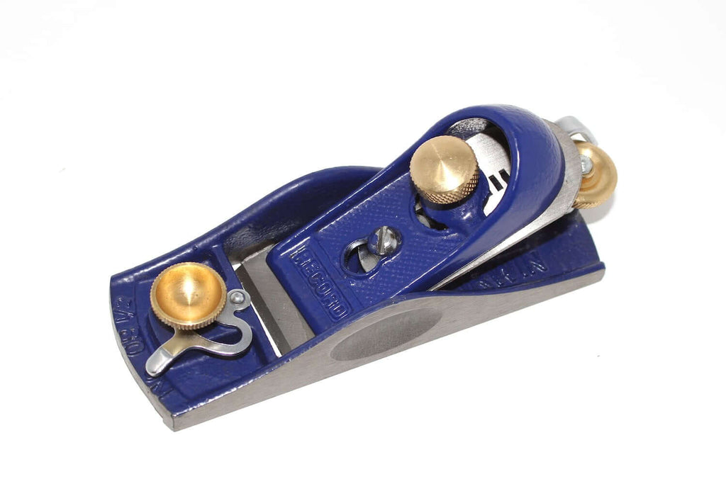 Irwin Record Block Plane 9 1/2 showcasing precision engineering for fine woodworking tasks.