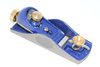 Irwin Record Block Plane No 60 1/2 with brass knob and cast iron sole for precision woodworking.
