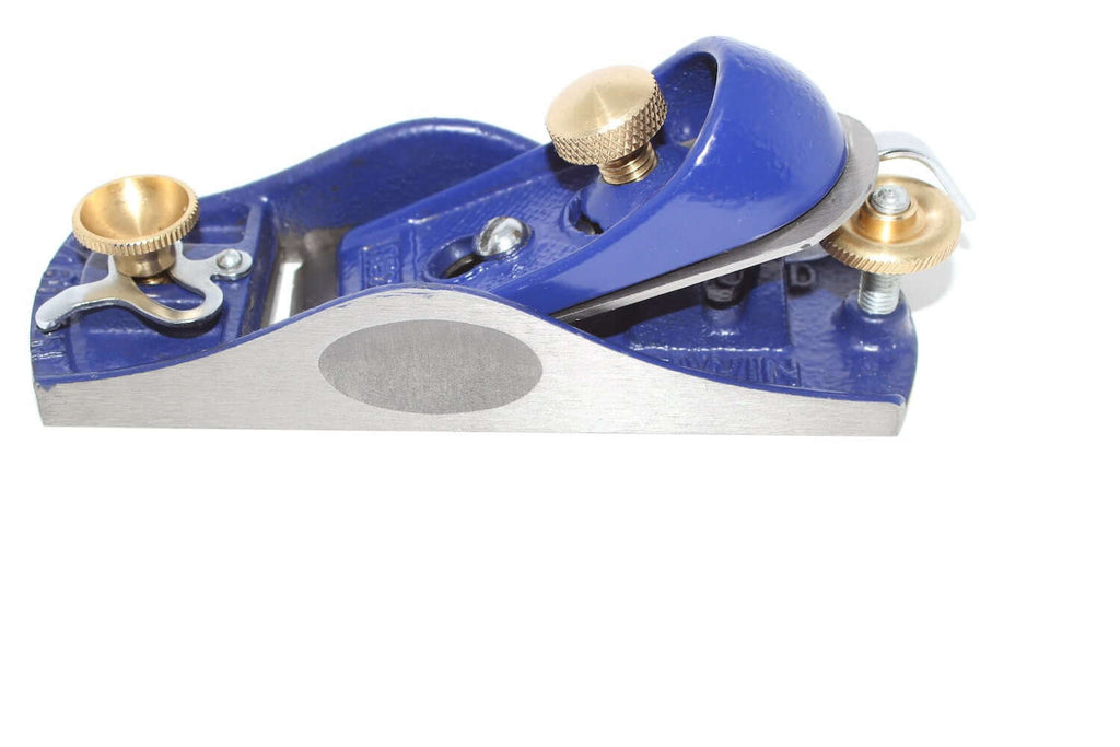 Irwin Record Block Plane 9 1/2 precision hand tool for fine woodworking and finishing tasks.