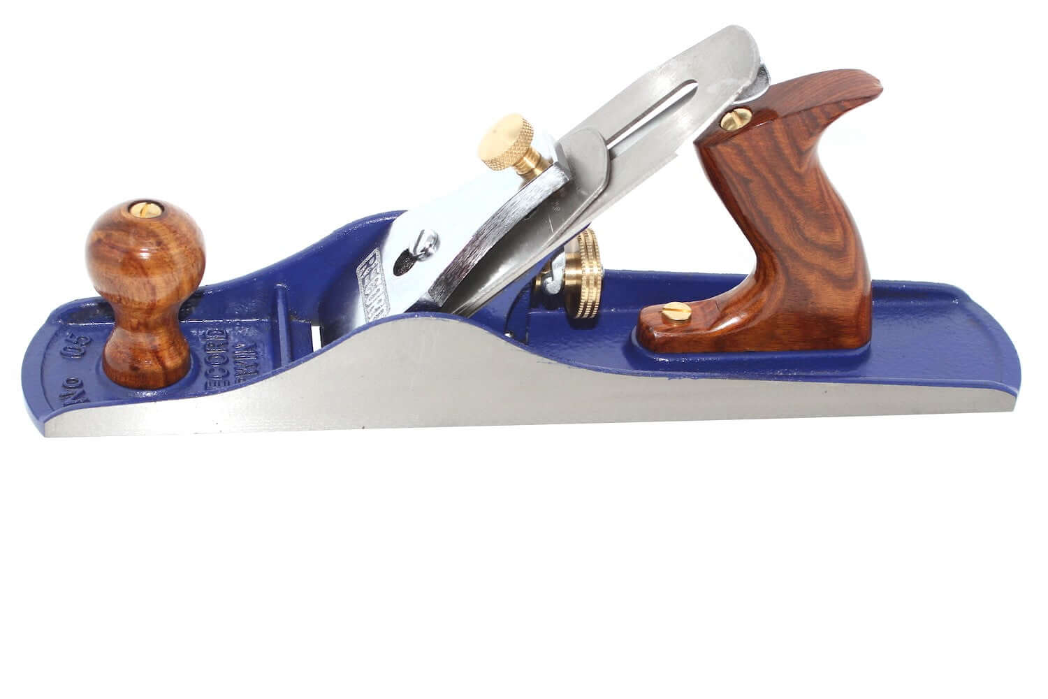 Irwin Record No 5 Jack Plane Woodworking tool with precision ground cast iron sole and adjustable blade.