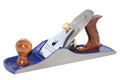 Irwin Record No 5 Jack Plane Woodworking close-up view showcasing precision blade and wooden handle.