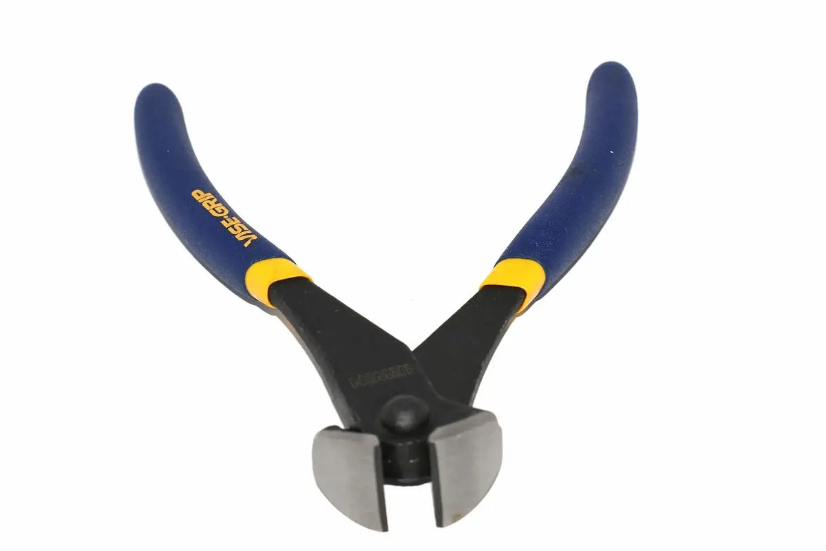 Irwin Vise-Grip 7" end cutting nippers by Cherry Tree Tools with curved jaws for flush trimming
