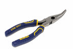 Irwin Vise-Grip 8" Bent Nose Pliers by Cherry Tree Tools, blue and yellow induction hardened cutting edges
