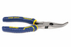 Irwin Vise-Grip 8" bent nose pliers by Cherry Tree Tools in blue with machined jaws