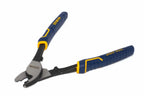 Irwin Vise-Grip 8" cable cutting pliers by Cherry Tree Tools in blue and yellow with induction-hardened edges