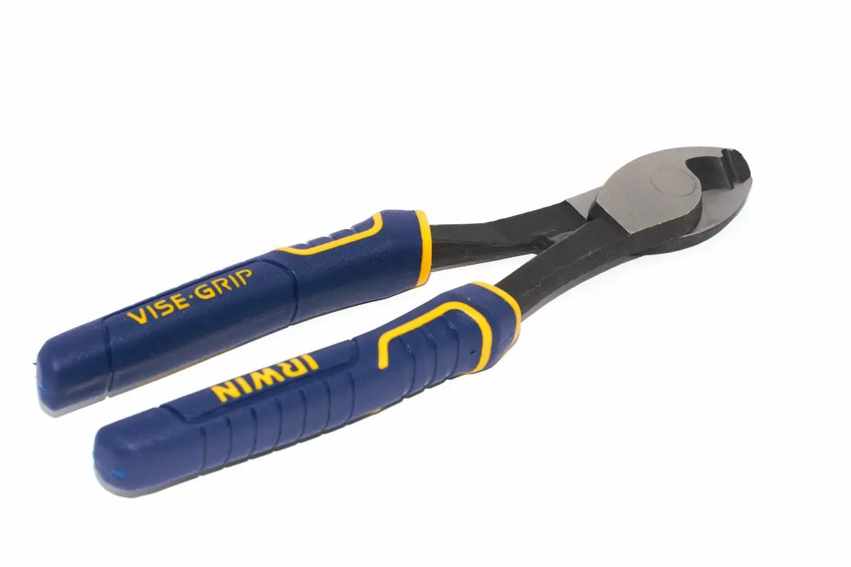 Irwin Vise-Grip 8" cable cutting pliers by Cherry Tree Tools with induction hardened cutting edges