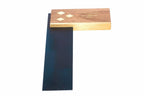Joseph Marples 6 Walnut Try Square with solid walnut stock and steel blade for precision woodworking.
