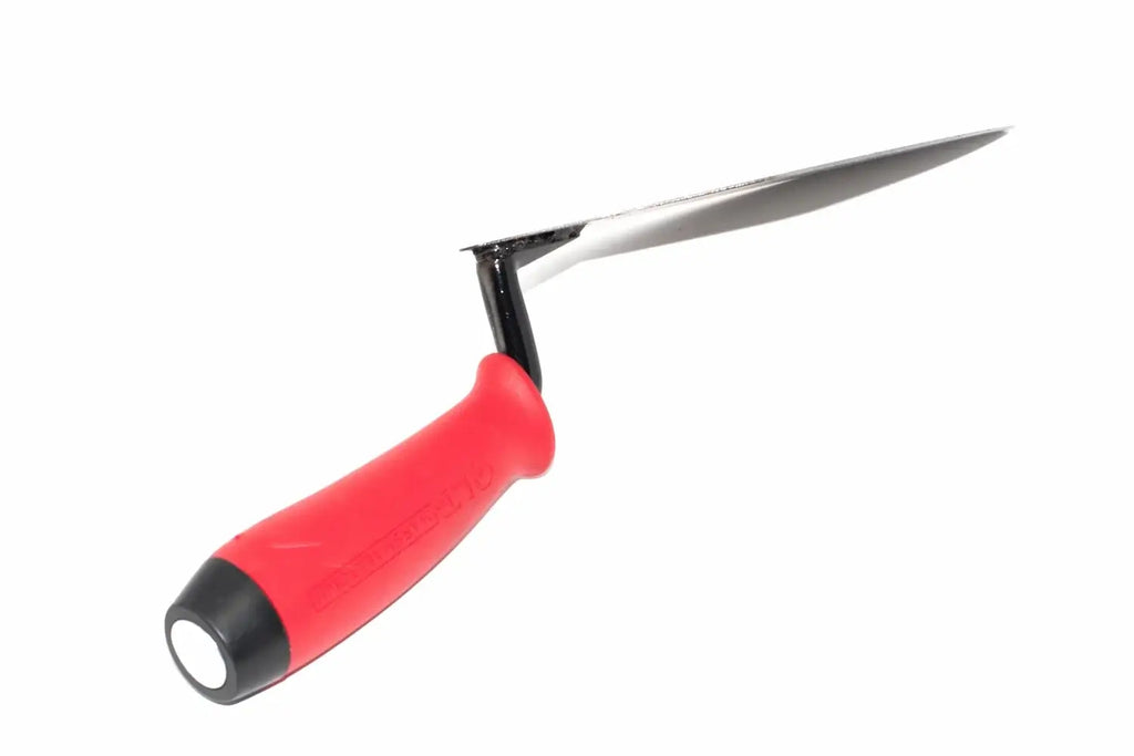 Marshalltown 10 Brick Trowel - Philadelphia pattern with a carbon steel blade and ergonomic durasoft handle.