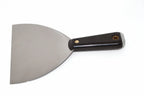 Marshalltown 6 Flex Jointer Scraper with a stainless steel blade and black handle for efficient jointing and scraping tasks.