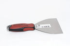 Marshalltown 5" Jointer Filling Tool from Cherry Tree Tools has a red and black handle with a broad steel blade.