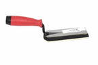 Marshalltown QLT 6" margin trowel from Cherry Tree Tools with a red handle and bevelled edges.
