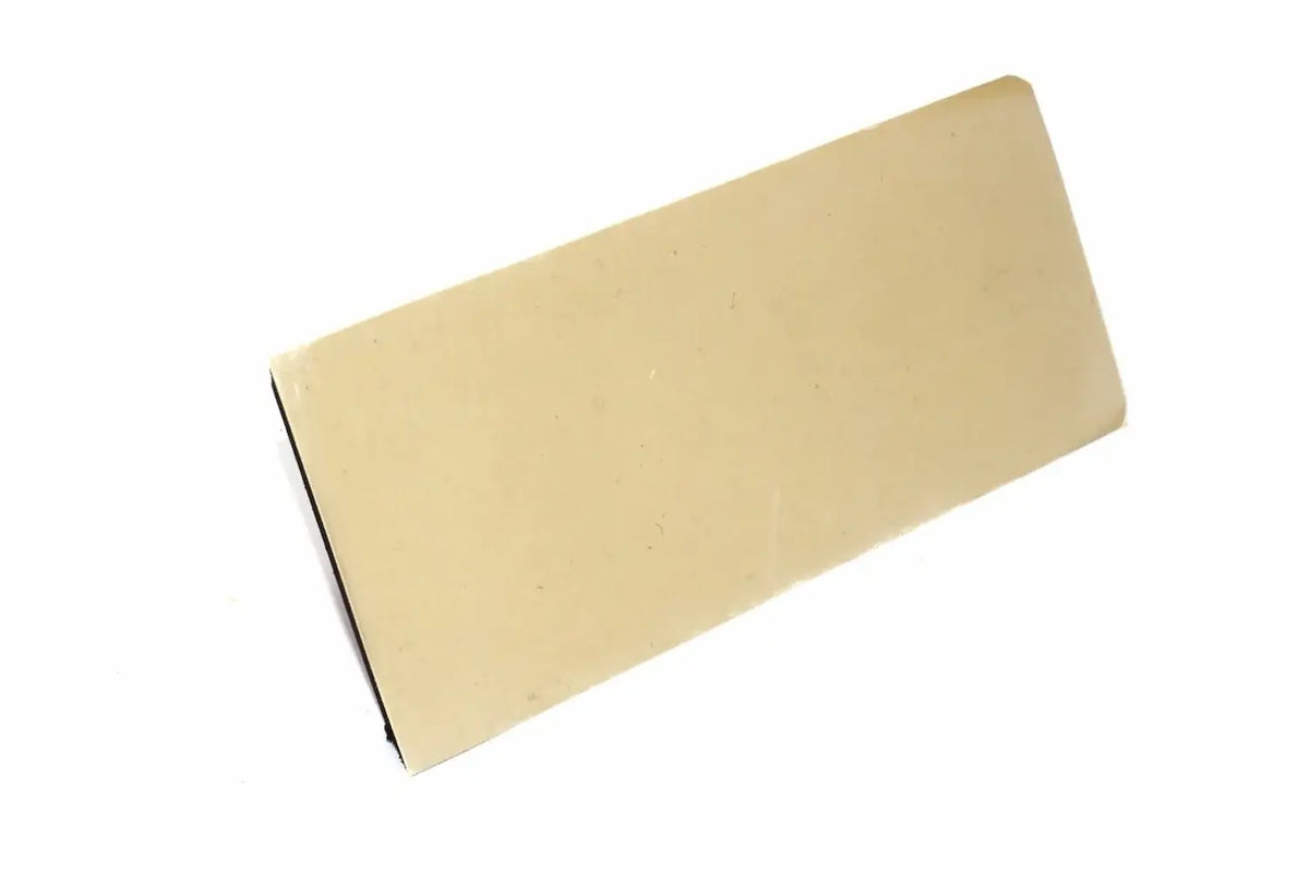 Marshalltown QLT grout float from Cherry Tree Tools in beige with a durable rubber pad and tempered steel backing.