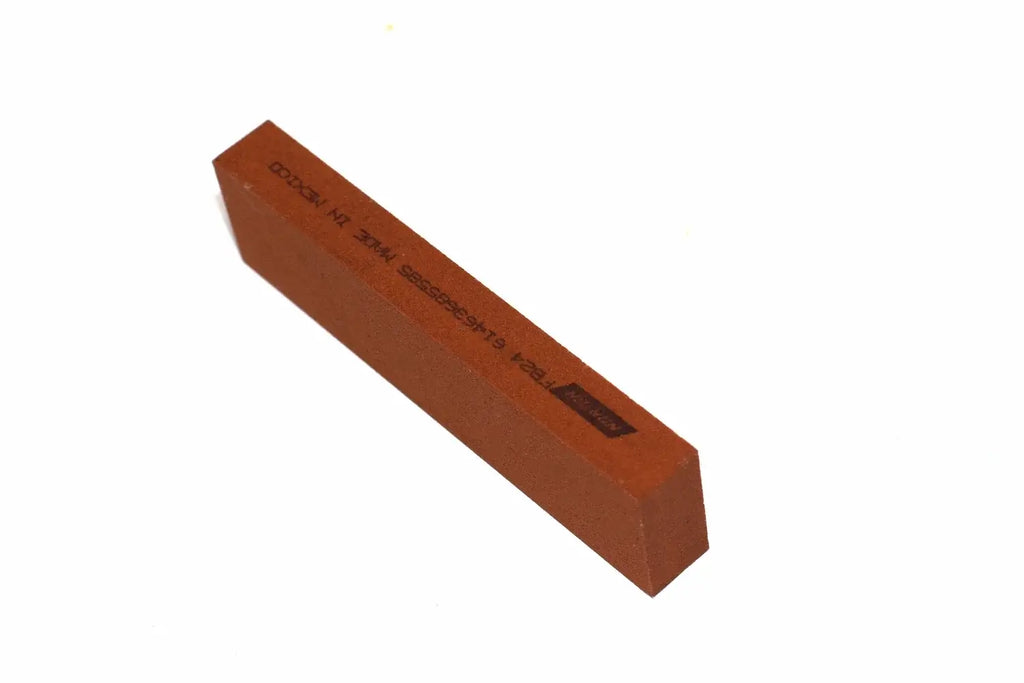 Norton India Fine Sharpening Stone by Cherry Tree Tools, rectangular fine grade aluminium oxide abrasive