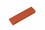 Norton India Fine Sharpening Stone by Cherry Tree Tools, red fine-grade aluminium oxide for edge refinement