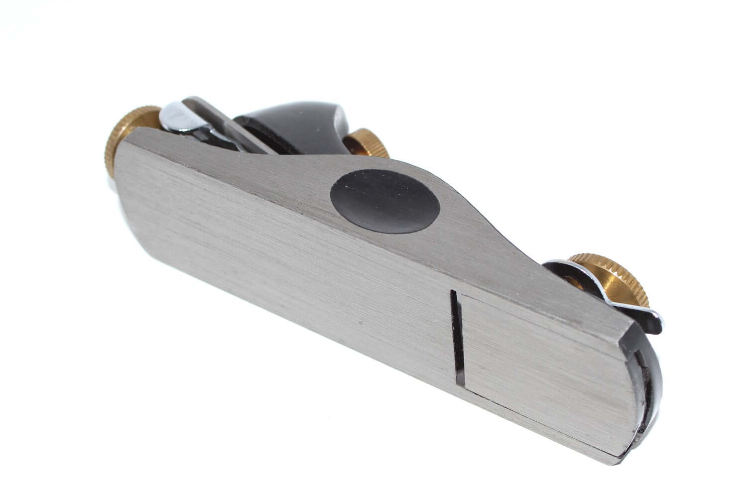 Silverline No 2 Block Plane 35mm side view showcasing its precision design and quality craftsmanship.
