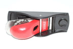 Stanley No 102 Low Angle Block Plane with red handle and metal blade for woodworking tasks.