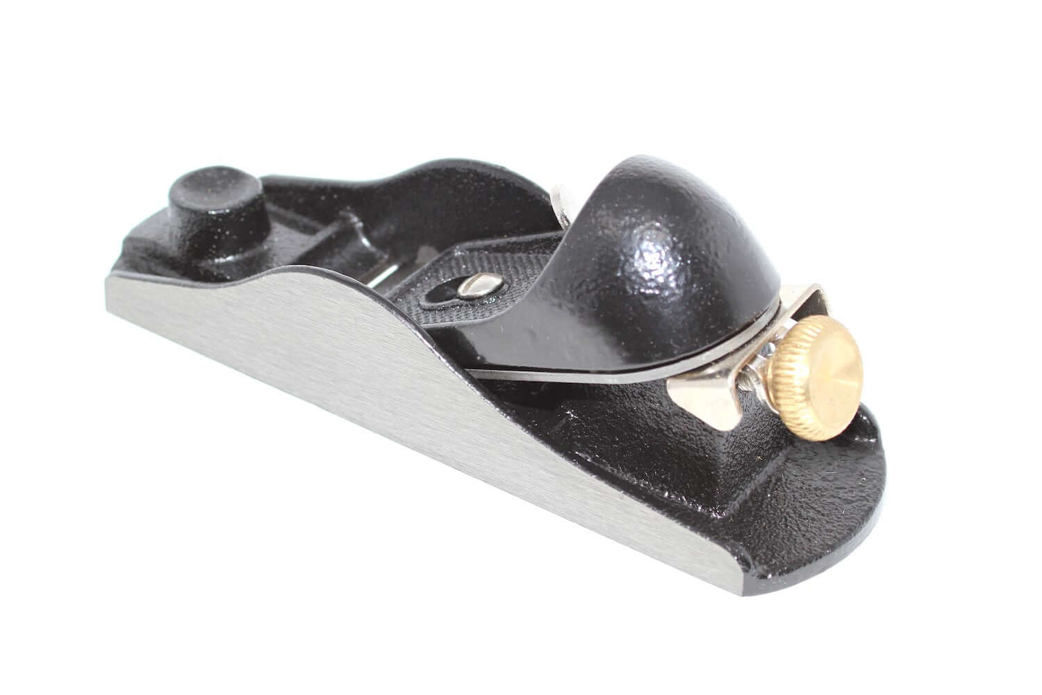 Stanley Bailey Block Plane No 220, a durable low-angle woodworking tool for end grain and finishing work.