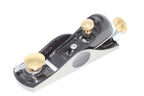 Spear & Jackson Block Plane 6 1/2, high-quality woodworking tool with brass knobs and durable design.
