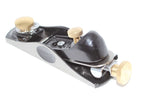 Spear & Jackson Block Plane 6 1/2, high-quality woodworking tool with brass knobs and durable construction.