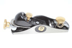 Spear & Jackson Block Plane  6 1/2 with brass knobs and a sleek design for precision woodworking.