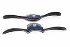 Spear & Jackson Spokeshaves Twin Pack - concave and convex  - 2 piece set with ergonomic handles and carbon steel blades.