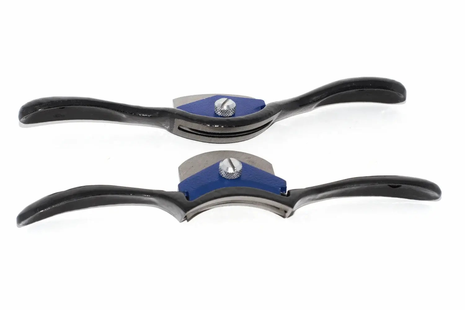 Spear & Jackson Spokeshaves Twin Pack - concave and convex  - 2 piece set with ergonomic handles and carbon steel blades.