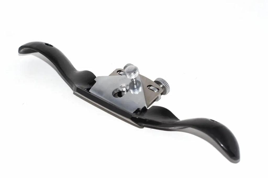 Spear & Jackson Round Spokeshave with a curved blade and ergonomic handle for precision woodworking.