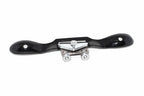 Spear & Jackson Round Spokeshave with ergonomic handles and adjustable cutter for woodworking precision.