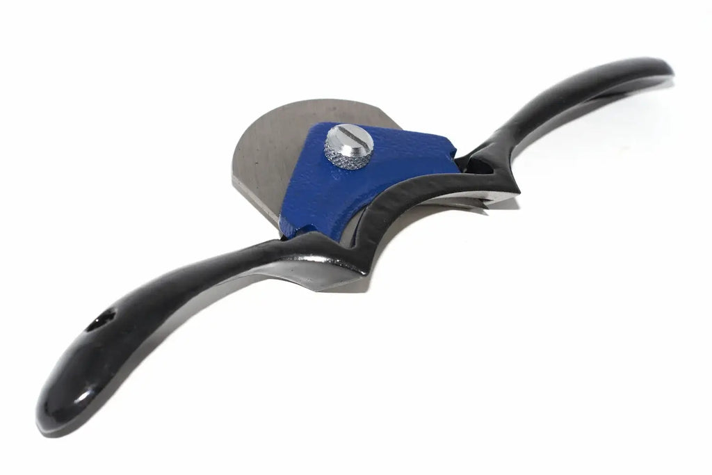 Spear & Jackson Spokeshaves twin pack - concave and convex showcasing ergonomic design and cast iron body.