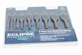Eclipse Professional 8pc Drill Bit Set by Cherry Tree Tools, steel flat bits for cleaner holes