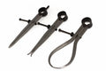 Silverline 3pc Engineers Calliper Set by Cherry Tree Tools steel engineers calliper set with spring loaded adjustment