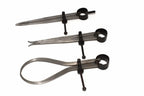 Silverline 3pc Engineers Calliper Set by Cherry Tree Tools steel callipers with spring loaded adjustment