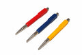 Silverline 3pc Nail Punch Set by Cherry Tree Tools with square colour jackets and steel tips