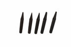 Silverline 5pc nail punch set stood upright with various sized tips 