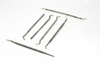 Silverline 6pc Pick & Probe Set by Cherry Tree Tools, stainless steel pick and probe tools for model making