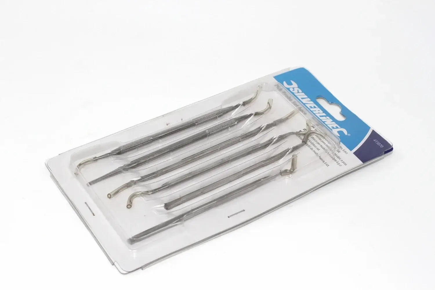 Silverline 6pc Pick & Probe Set by Cherry Tree Tools, stainless steel craft and model making tools