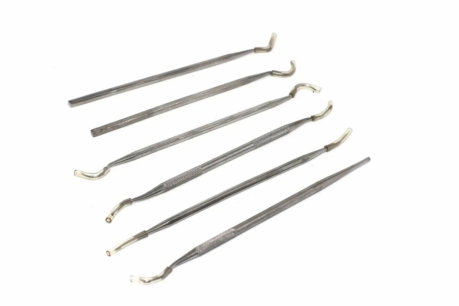 Silverline 6pc Pick & Probe Set by Cherry Tree Tools stainless steel tools with single ended picks for puncturing