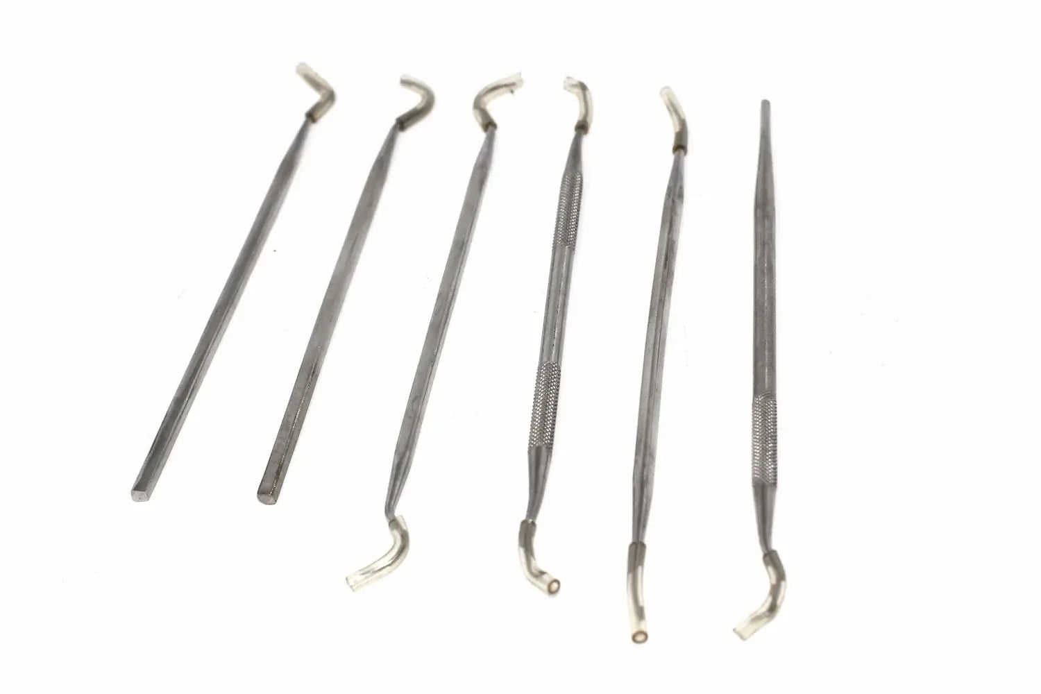 Silverline 6pc Pick & Probe Set by Cherry Tree Tools stainless steel with single ended picks for puncturing