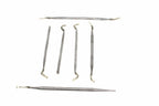 Silverline 6pc Pick & Probe Set by Cherry Tree Tools, stainless steel craft picks and hooks with textured grips