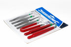 Silverline 7pc Craft Tweezers Set by Cherry Tree Tools, stainless steel tweezers with angled tips