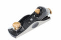 Silverline No 2 Block Plane low angle by Cherry Tree Tools, black and silver cast iron body with steel components