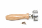 Silverline 24mm Hand Vice Work Holder by Cherry Tree Tools with cast body and hardwood handle for small components