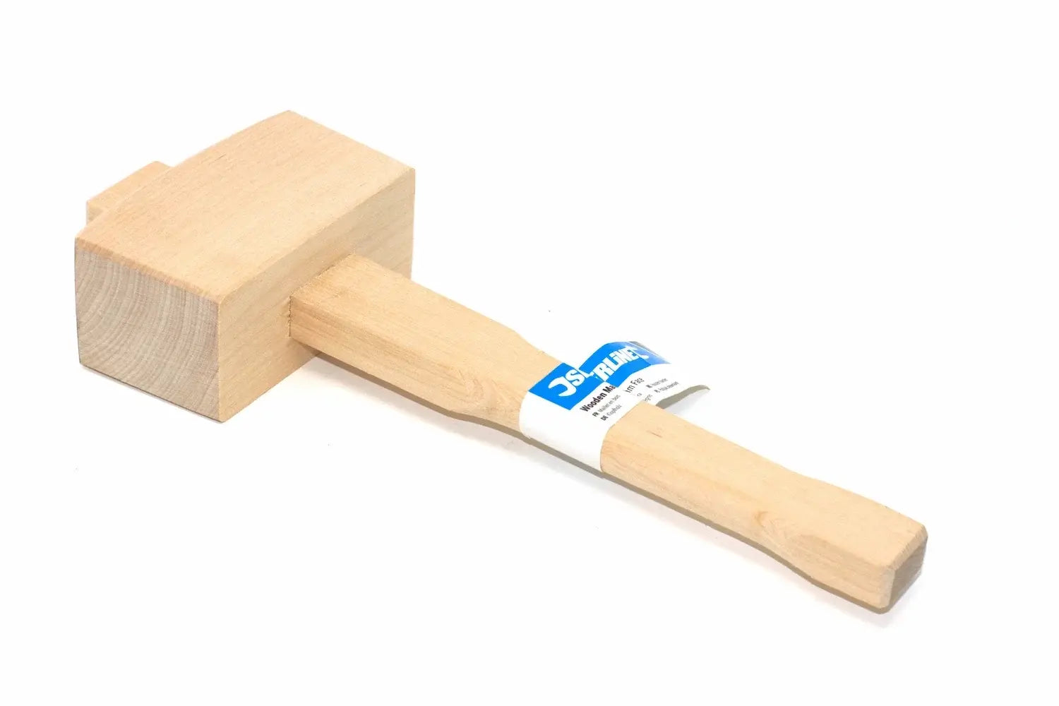 Silverline 115mm Beech Mallet by Cherry Tree Tools, solid beech hardwood head and tapered striking face