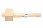 Silverline 115mm Beech Mallet 4 12 inch by Cherry Tree Tools, solid beech hardwood head and shaft