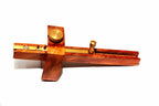 Silverline Miniature Mortice Gauge 130mm by Cherry Tree Tools, brass adjuster slide on hardwood