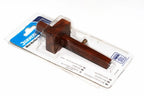 Silverline Miniature Mortice Gauge 130mm by Cherry Tree Tools, brass adjuster slide, hardwood main body
